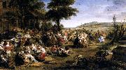 Peter Paul Rubens The Village Fete Sweden oil painting artist
